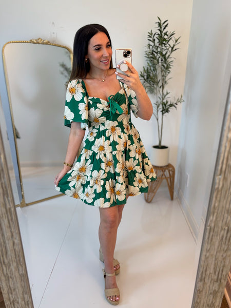 Lucky Charm Floral Dress
