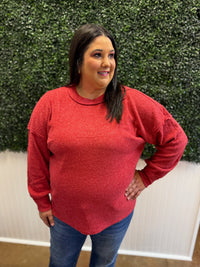 Easy Does it Ribbed Top - Plus