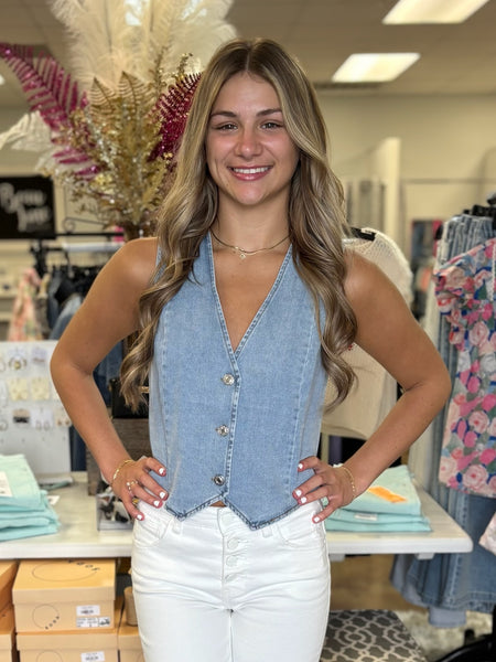 Sundown Denim Vest