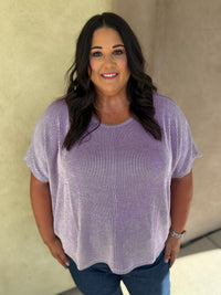 Classic Lines Ribbed Top - Plus