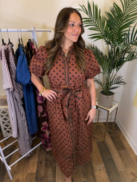 Harvest Charm Midi Dress