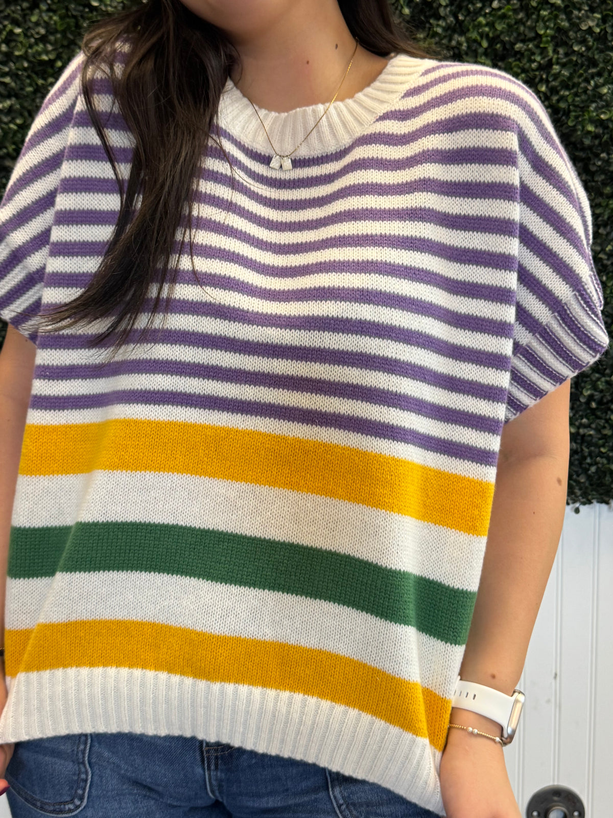 Festival Stroll Striped Top