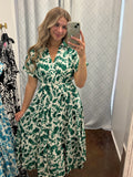 Floral Delight Midi Dress
