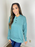 Blake Button Neck Sweater