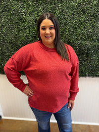 Easy Does it Ribbed Top - Plus