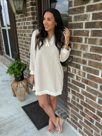 Soft Season Textured Dress