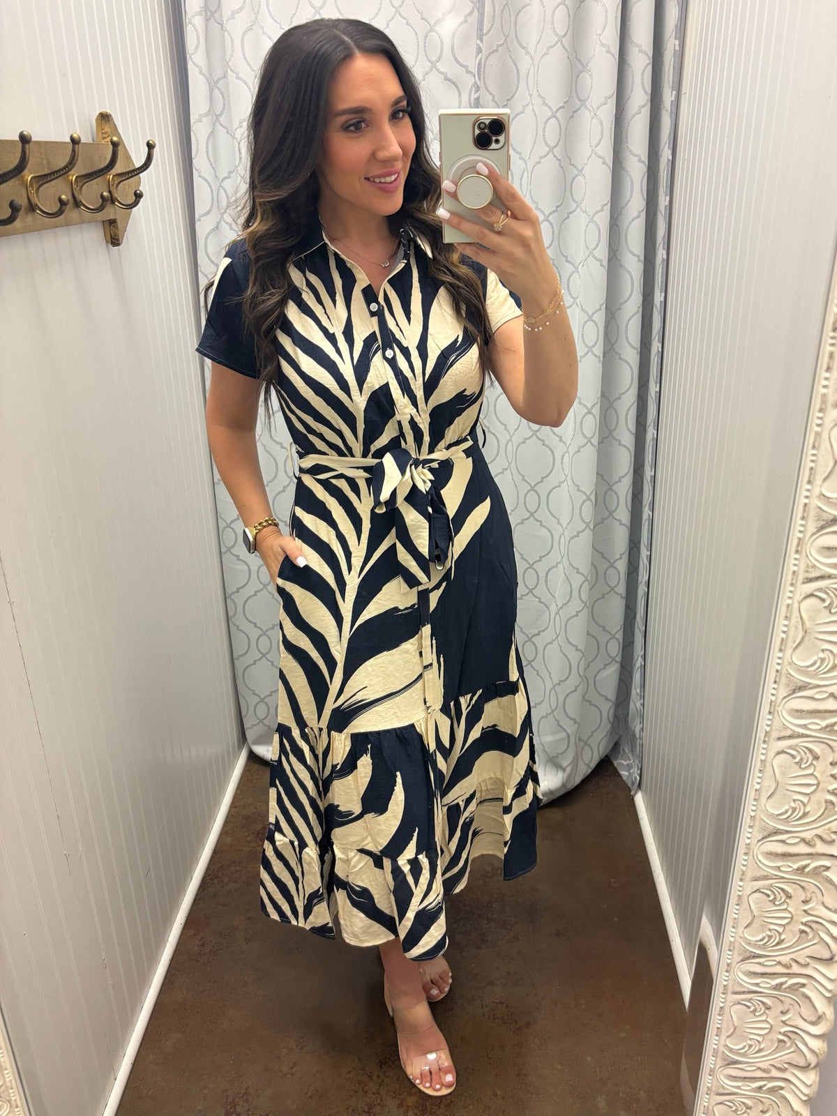 Harbor Days Midi Dress