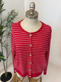 Timeless Lines Button Front Cardigan