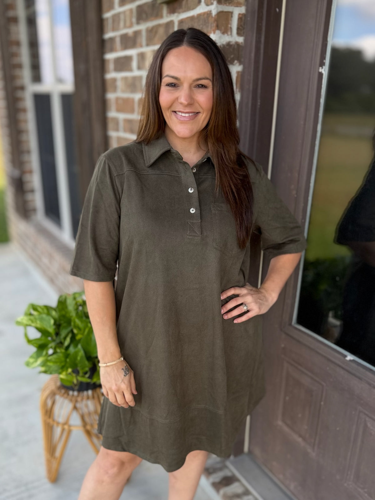 Olive Avenue Mini Dress