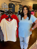 Ready for Anything Ribbed Top - Plus