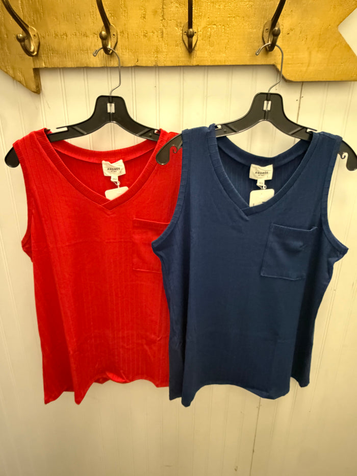 All Day Comfort Ribbed Tank