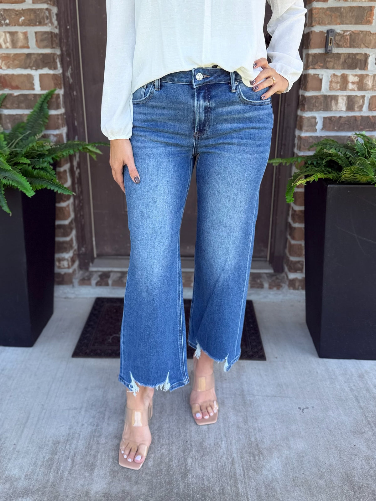 Rhiannon Relaxed Straight Leg Jean