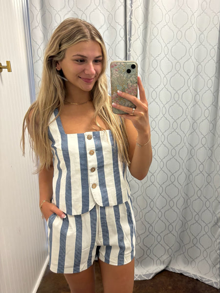 Salt Air Striped Set