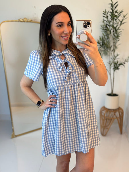 Good Graces Gingham Dress
