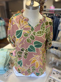 Resort Time Floral Top