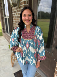 Woven Lore Boho Blouse