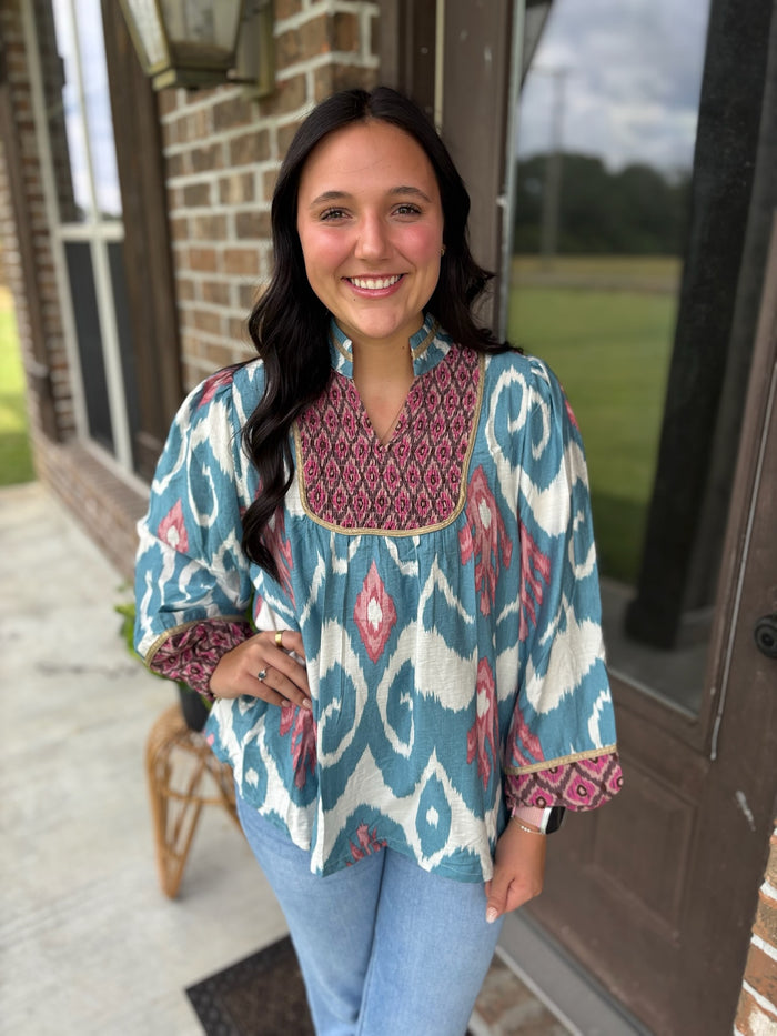 Woven Lore Boho Blouse