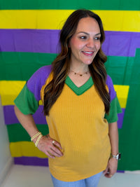 Parade Route Ribbed Top