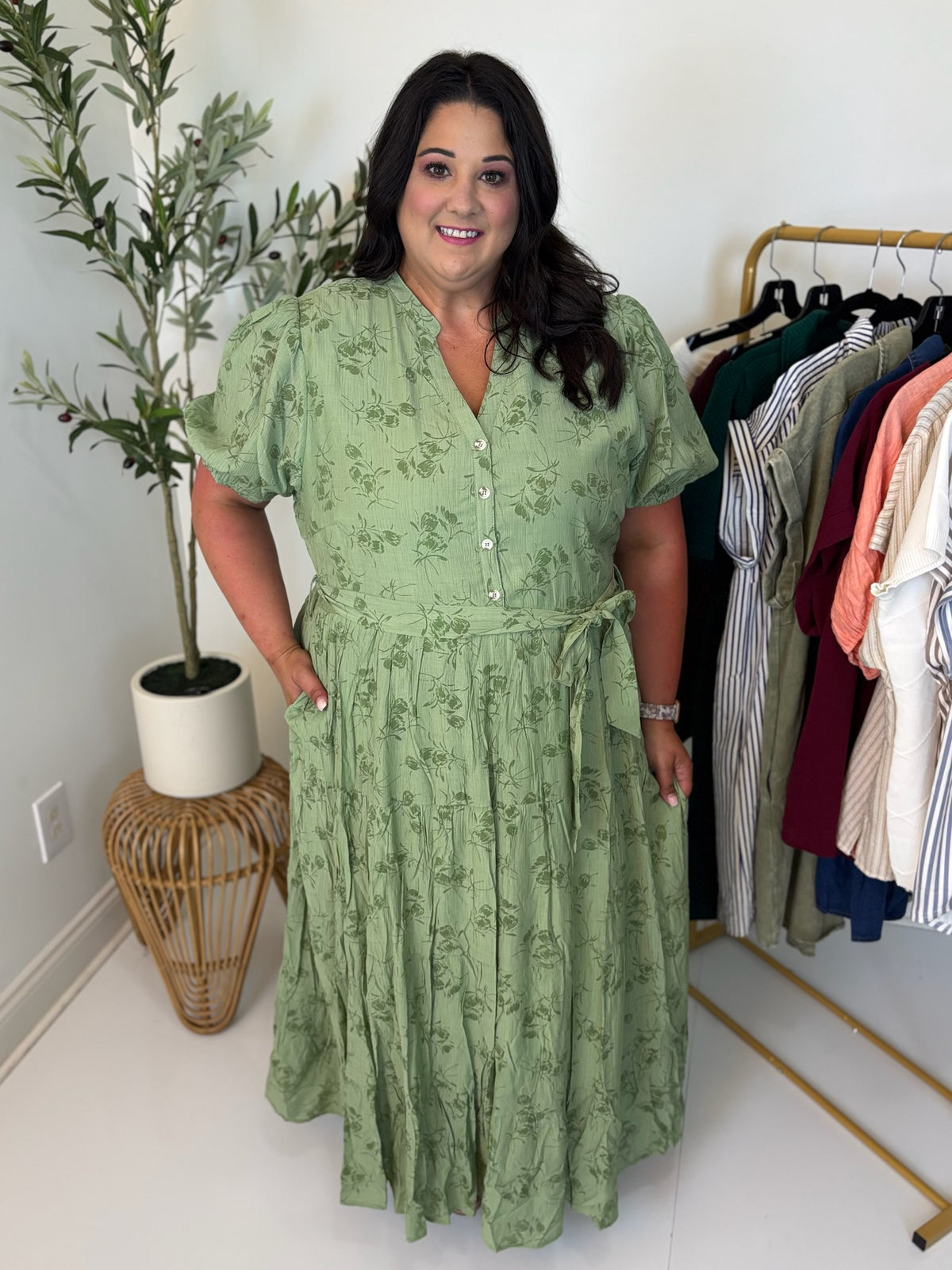 Fern & Fable Midi Dress - Plus