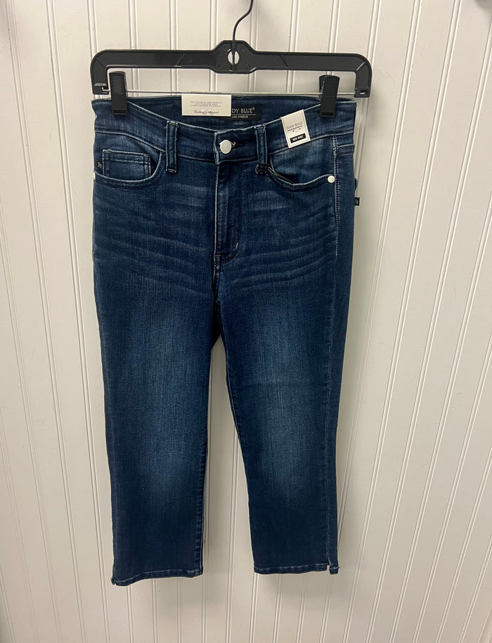 Dark Wash Capri Jean - Judy Blue