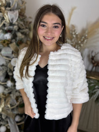 Polished Moments Plush Coat