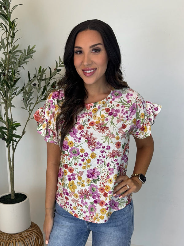Fresh and Floral Top