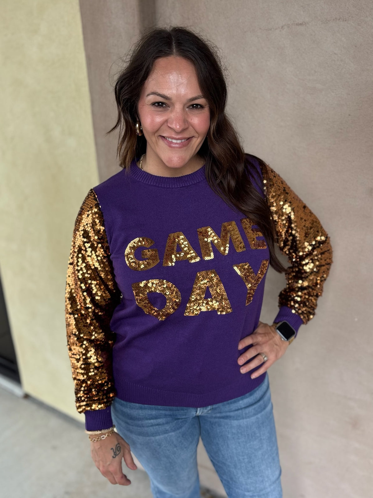 Game Day Glam Sweater