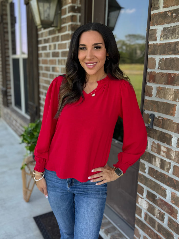 Autumn Embers Blouse
