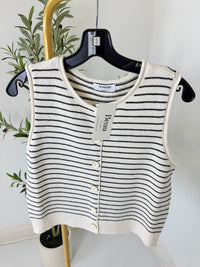 Layered Lines Knit Top