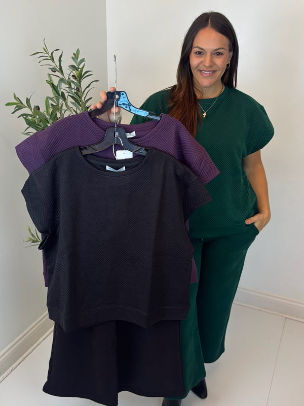 Structured Flow Pant Set