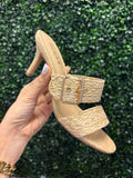 Sarika Raffia Heel