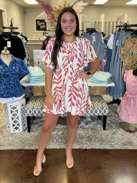 Beach Bloom Babydoll Dress