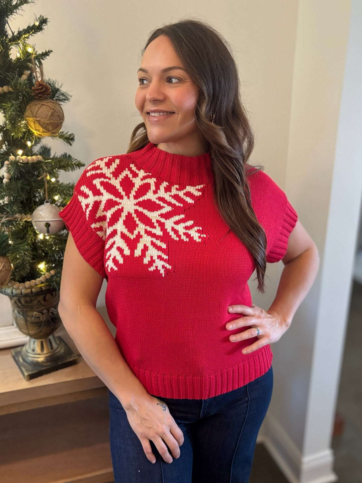 Snow is Glistening Sweater