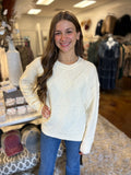 Time After Time Textured Sweater