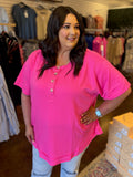 Casual Setting Knit Top - Plus