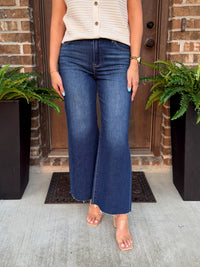 Cassie Crop Wide Leg Jean