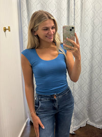 Reversible Scoop Neck Top