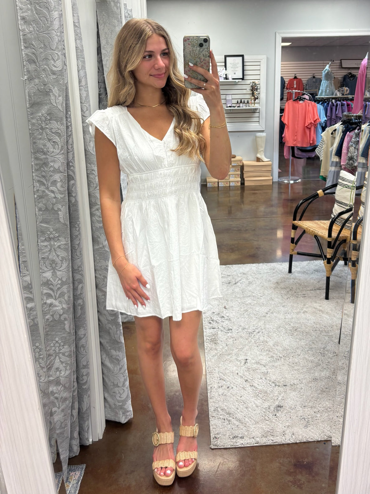 Natural Beauty Mini Dress
