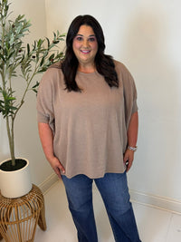 Everyday Flow Ribbed Top - Plus