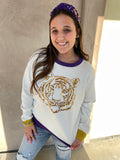 Sequins Tiger Sweater
