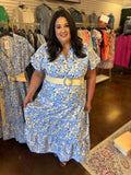Southern Hospitality Floral Dress - Plus