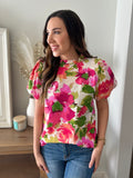 Garden Party Floral Top