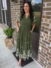 Farmhouse Charm Maxi Dress