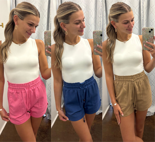 Easy Living Linen Shorts