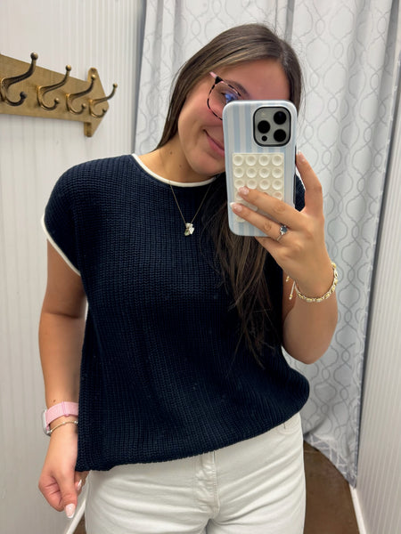 Barcelona Bound Button Back Top