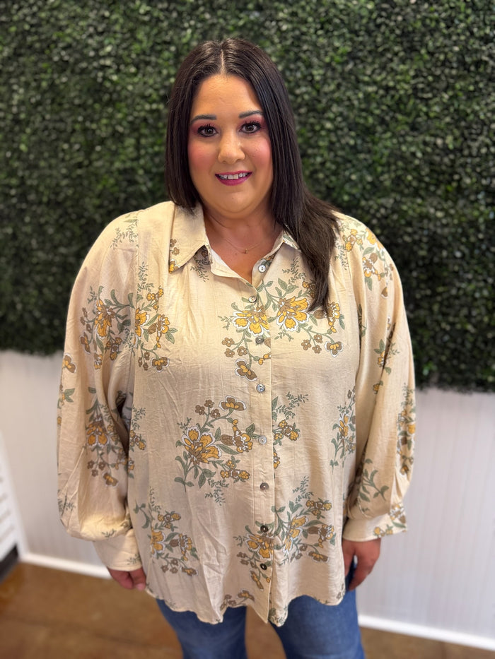 Grateful Gathering Blouse - Plus