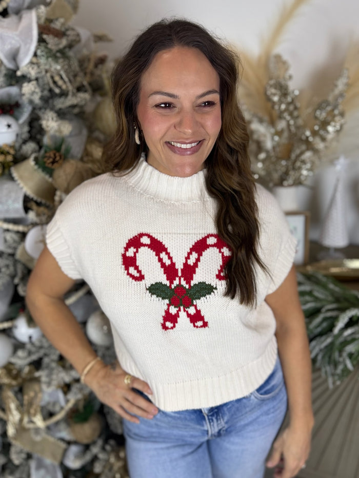 Cozy Confections Short Sleeve Sweater