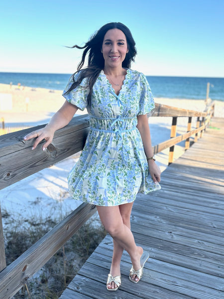 Blissful Season Puff Sleeve Dress