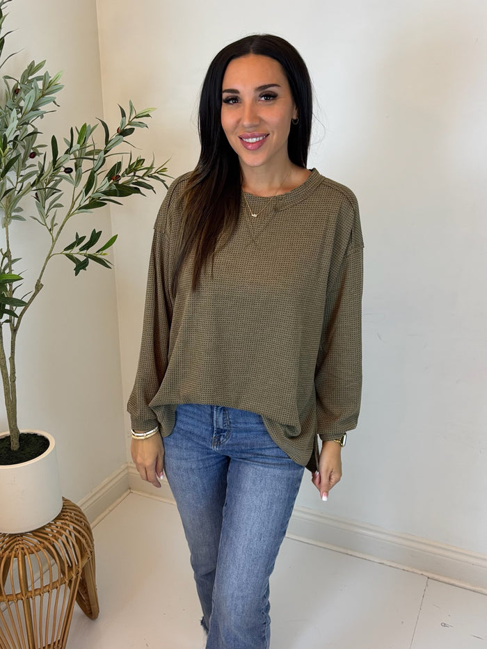 Take it Easy Knit Top