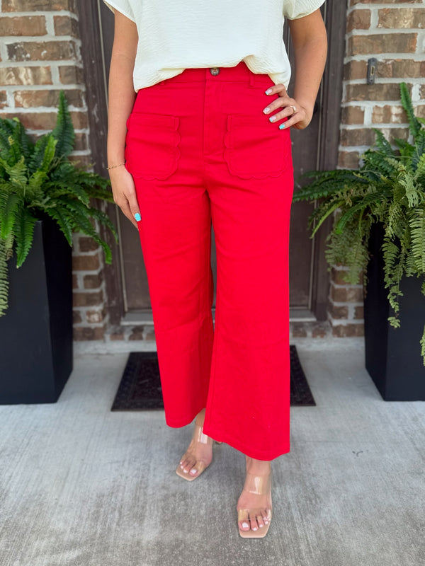 Picnic Perfect Cropped Pants
